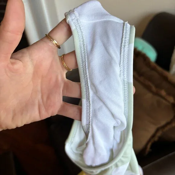 NWOT UO Out From Under Printed Tie-Front One-Piece Swimsuit, Size Small - Picture 5 of 6